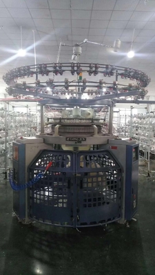 2.2T ενιαία κυκλική πλέκοντας μηχανή του Τζέρσεϋ, τρεις - πλέκοντας μηχανή δεράτων νημάτων