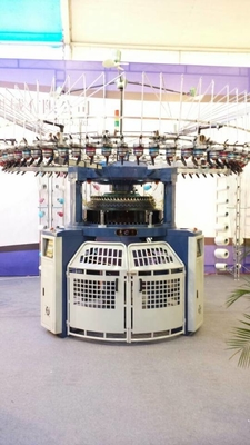 Διπλή αυτοματοποιημένη το Τζέρσεϋ Jacquard κυκλική φάση μηχανών πλεξίματος 50HZ 3