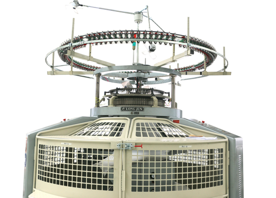 Ενιαία κυκλική Weft πλέκοντας μηχανή του Τζέρσεϋ με το λειτουργικό σύστημα υψηλής τεχνολογίας